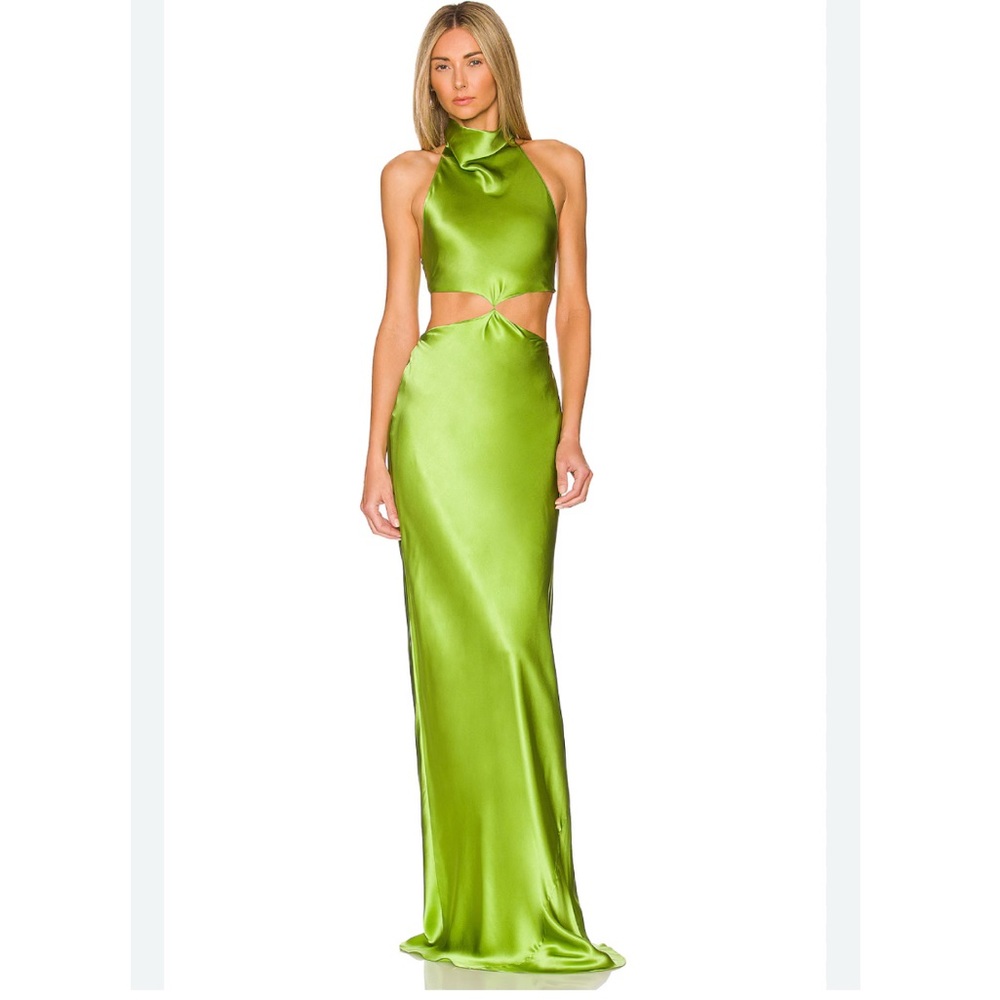 X revolve Kaye Maxi dress in Aloe SOLD OUT Amanda Uprichard
